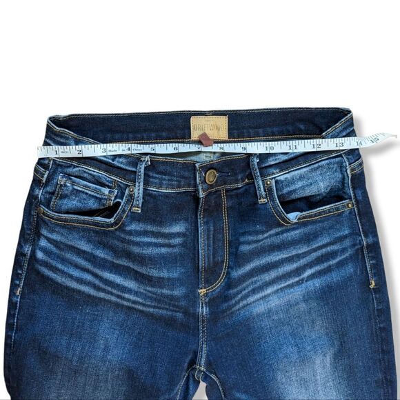 Driftwood Jeans Colette Cuffed Boho Floral Embroidered Jeans women's sz … - Picture 8 of 16